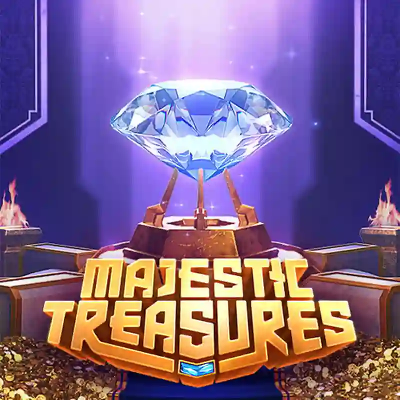 Majestic Treasures slot game at bingolucky